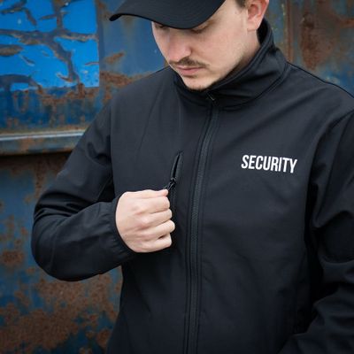 Security lined softshell jacket