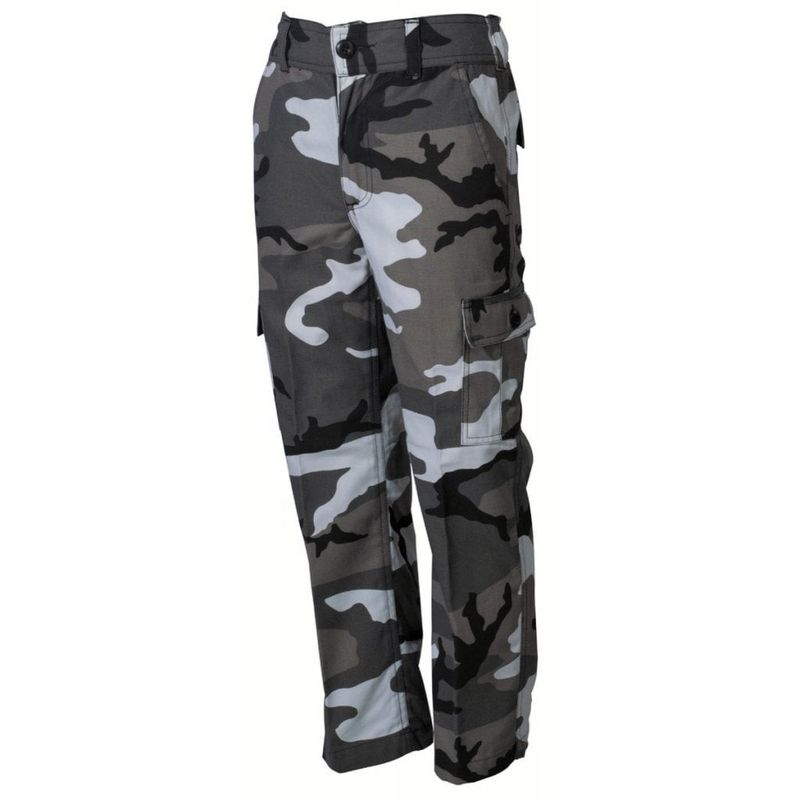 Militærbukser til børn Urban camo