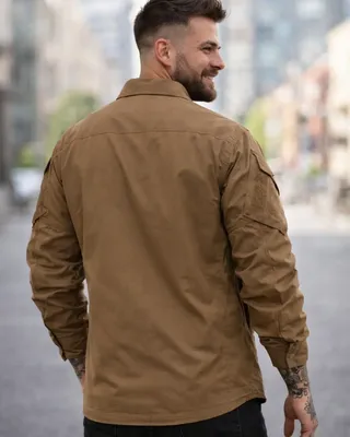 Tactical shirt jacket