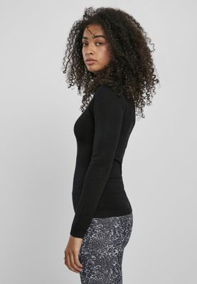 Finely knitted polo lady