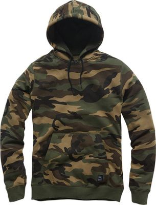Camo hooded sweatshirt