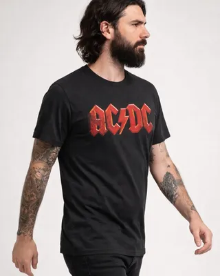 AC/DC Distressed Logo T-Shirt