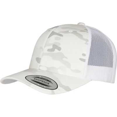 Camouflage trucker cap