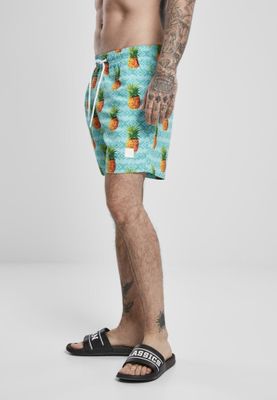 Pineapple AOP swim shorts