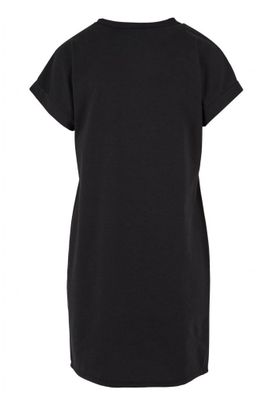 T-shirtkjole med stort print foran