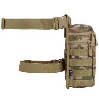 Leg bag with MOLLE system camo