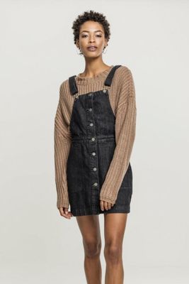 Ladies Denim Dungarees Dress
