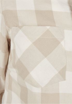 Ladies Turnup Checked Flanell Shirt