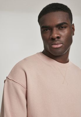 Oversized sweatshirt open edge