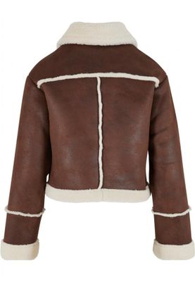 Women's shearling jacket