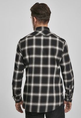 Checkered flannel shirt