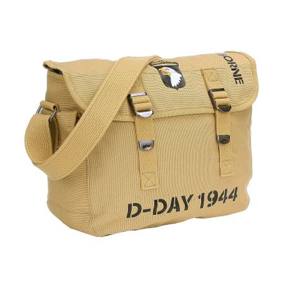 Canvas messenger bag - 101st Airborne D-Day