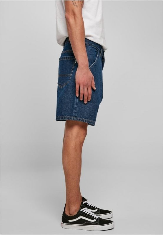 Ekologiska denim bermudashorts herr