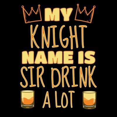 Sir Drink A Lot T-shirt