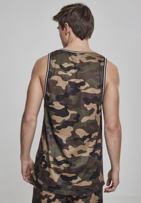 Camo mesh tank top mens