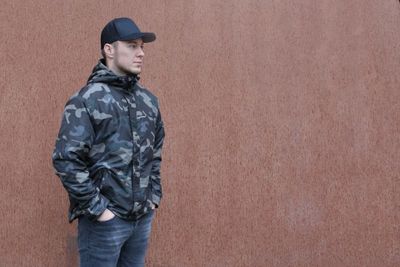 Foret vindjakke i camouflage
