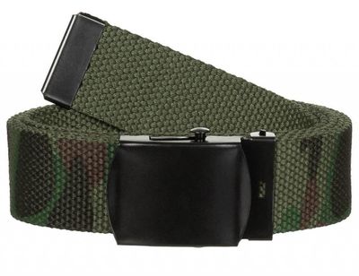 Lærred bælte camo