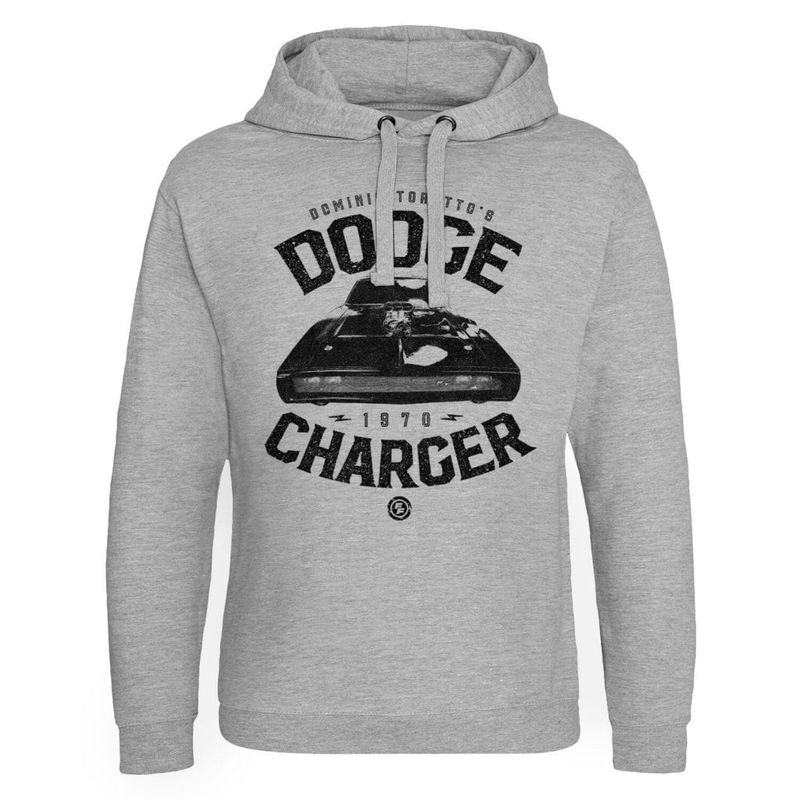 Toretto's Dodge Charger Epic Hoodie Mand