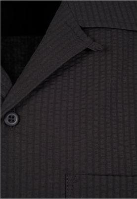 Relaxed Seersucker Short Sleeve Shirt