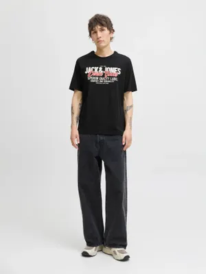 Jack & Jones Denim Goods T-shirt - svart