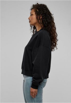 Short-sleeved V-neck sweater for ladies.