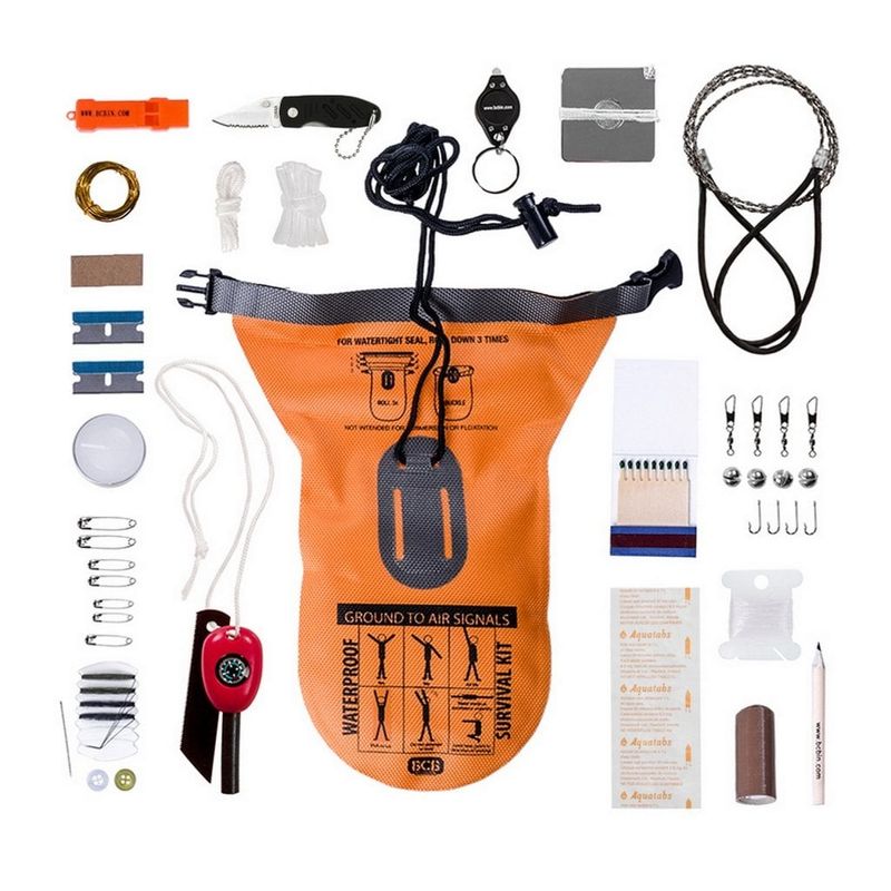 Survival kit i rulletaske