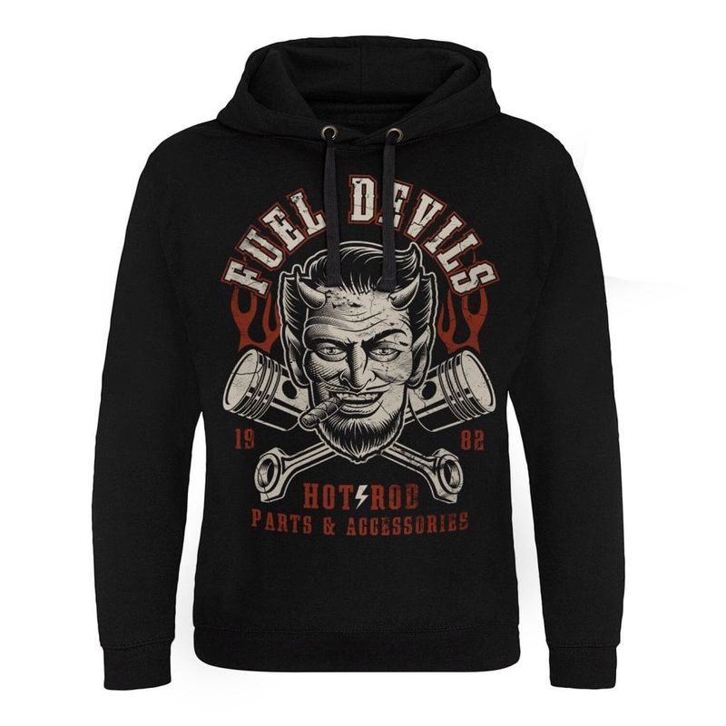 Fuel Devils Satans Pistons Epic Hoodie Mand