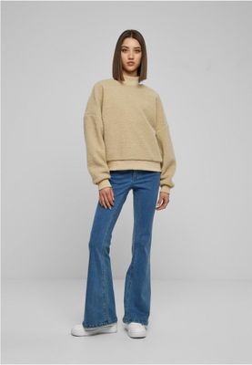 Sherpa sweater for women.