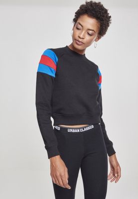 Short sweater with raglanarm lady