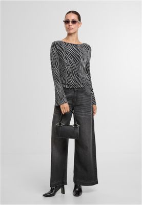 Jeans för dam regular – black washed