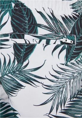 Swim shorts with palm leaves - children