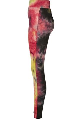 Färgstarka leggings i batikmönster