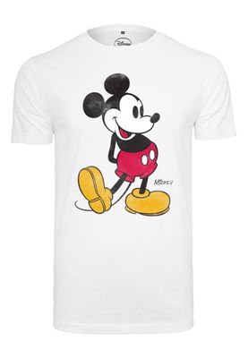 Mickey Mouse tryck Mickey Mouse T-shirt herr – vit