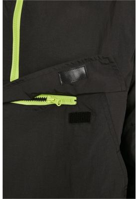 Contrast Pull Over Jacket