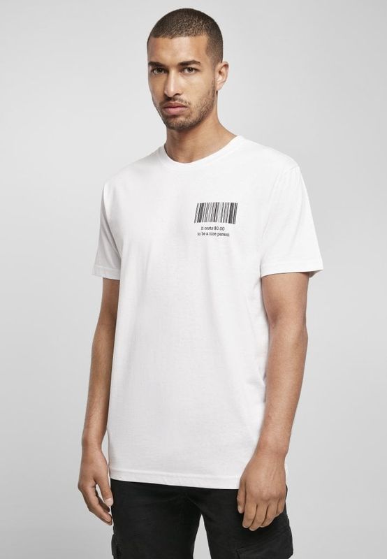 White t-shirt nice person