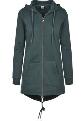 Long ziphoodie lady
