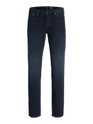 Mörkblå regular fit jeans - CLARK