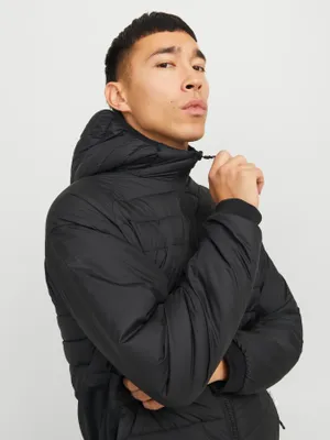 Svart hybridjacka herr