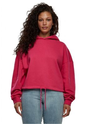 Kort oversized hoodie dam