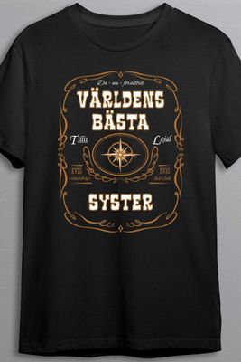Världens bästa syster T-shirt