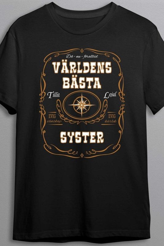 Världens bästa syster T-shirt