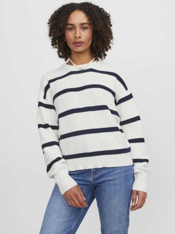 Women's striped knitted sweater