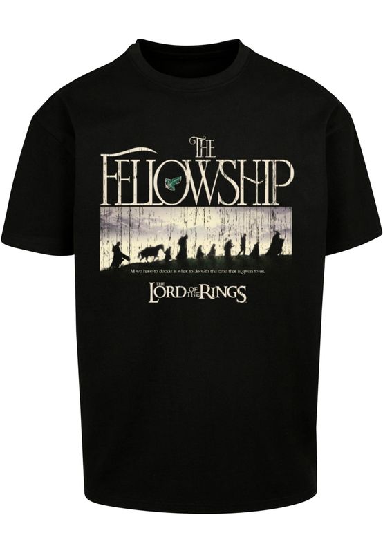 The Fellowship, Lord of the Rings Lord of the Rings The Fellowship T-shirt för herr – svart
