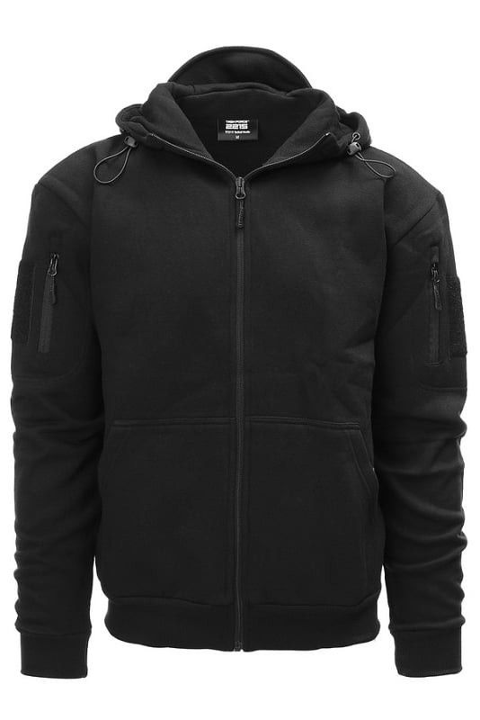 Tactical zipped hoodie