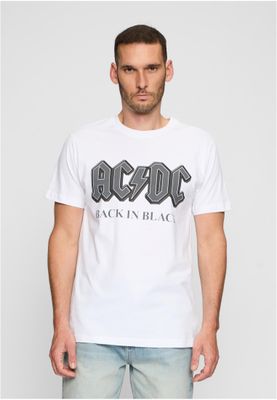 ACDC Back In T-shirt herr i vit
