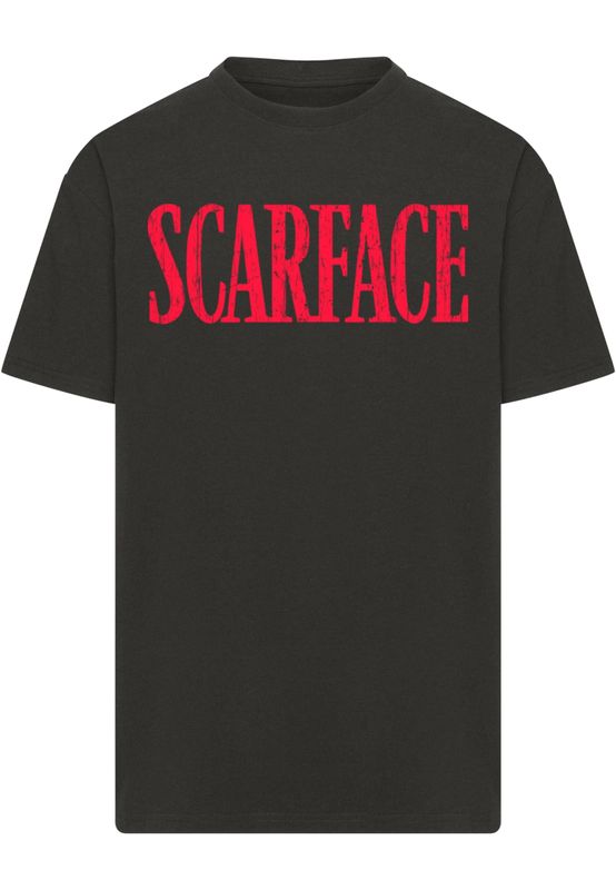 Scarface Distressed Logo T-shirt herr i svart