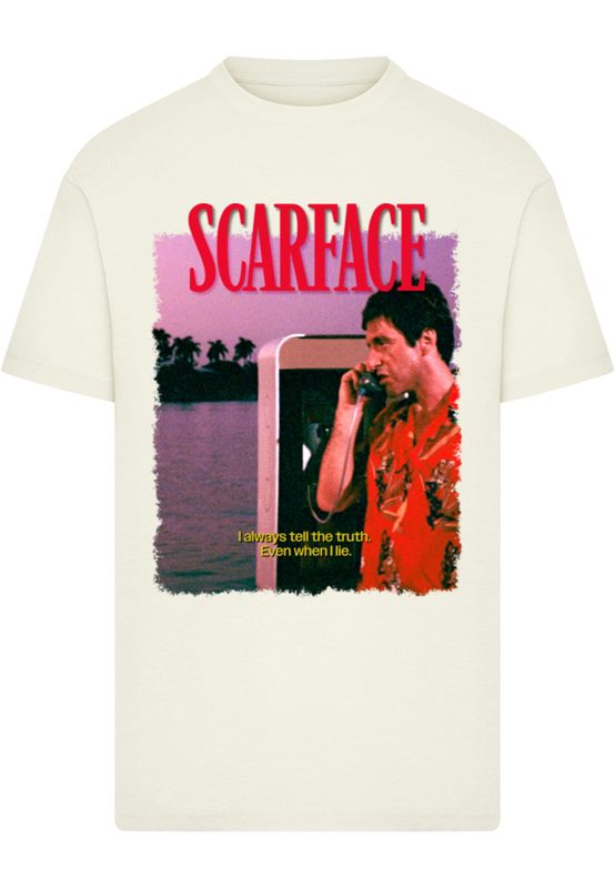 Scarface Phone Call T-shirt herr i sand