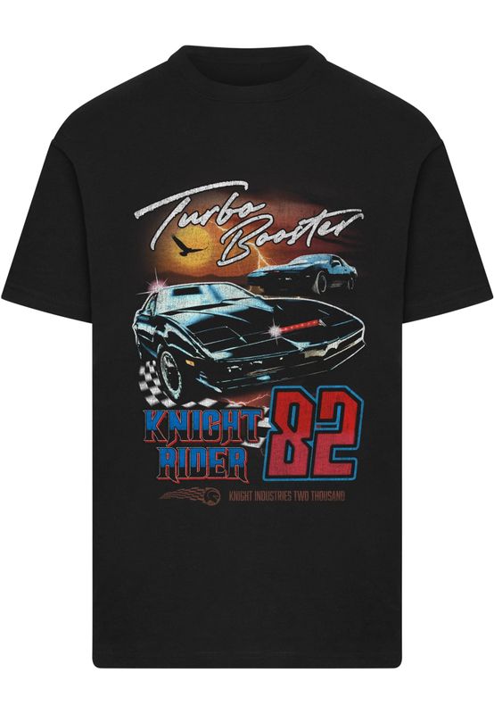 Knight Rider Turbo Booster T-shirt herr i svart