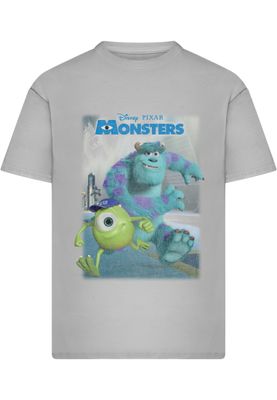 Disney Monsters Poster T-shirt herr i ljusgrå