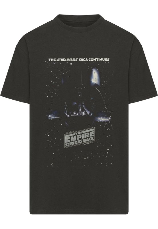 Star Wars Episode V Poster Heavy T-shirt herr i svart